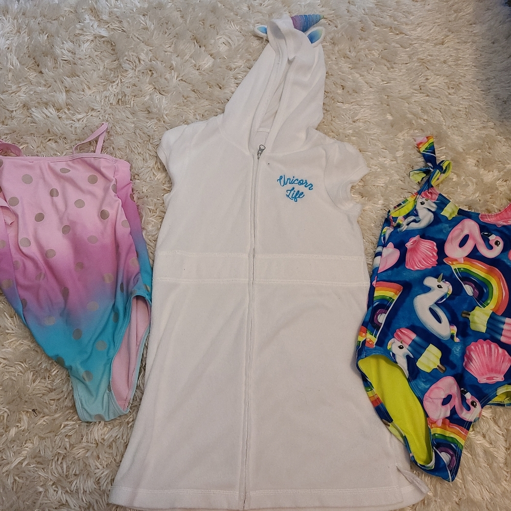 Girls Justice swimsuit bundle